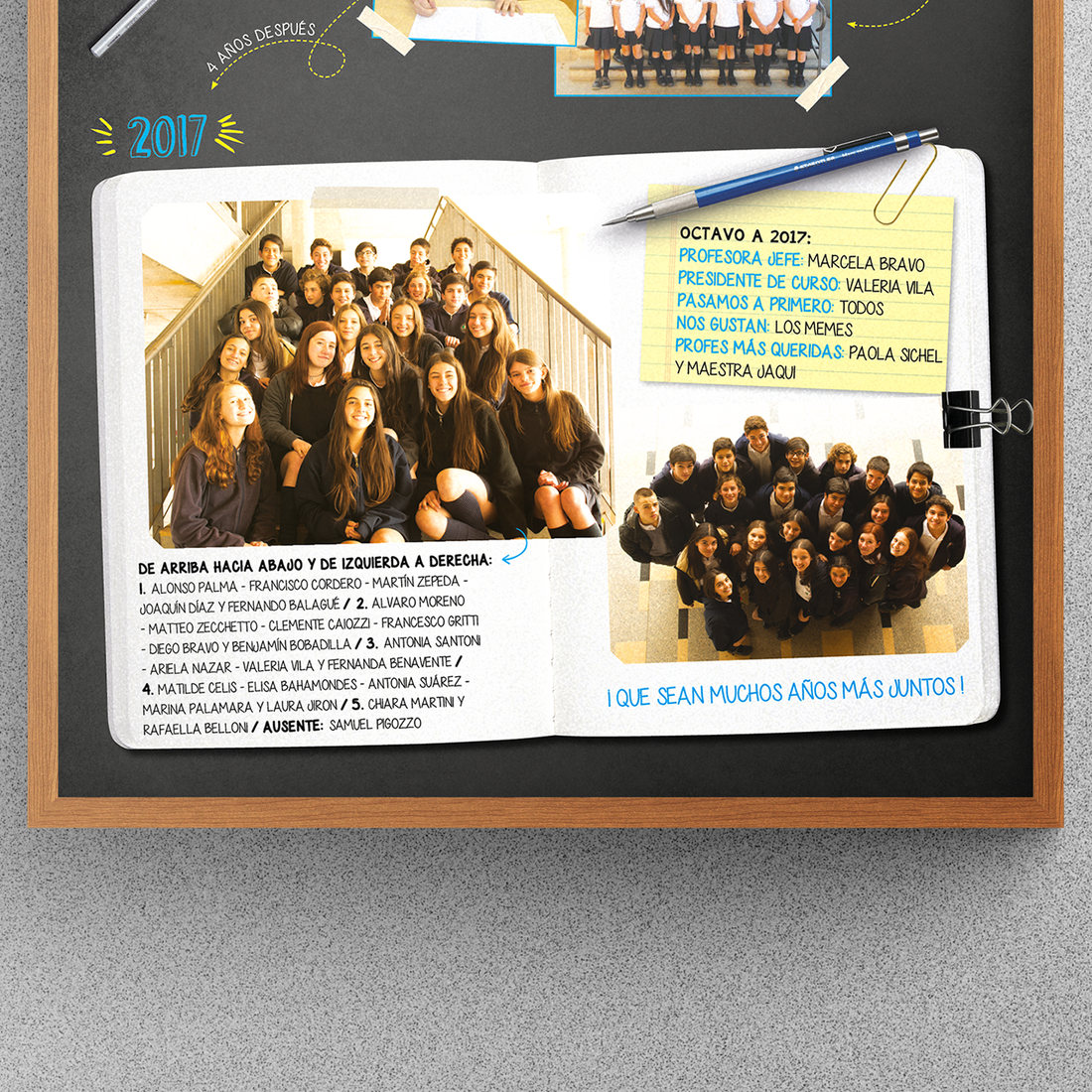 Cuadro de Graduación, diseño 1, foto 3