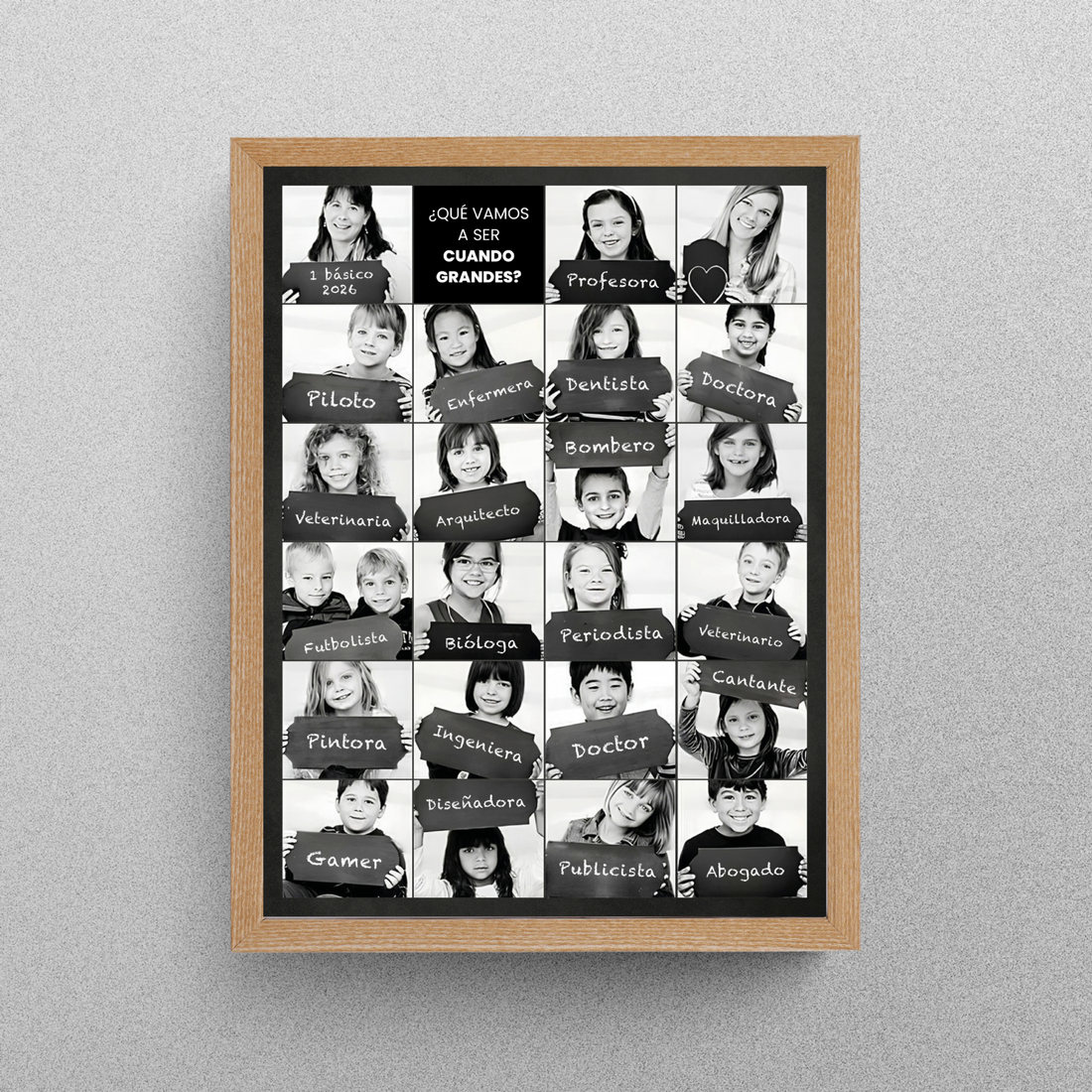 Cuadro de Graduación, diseño 2, foto 1