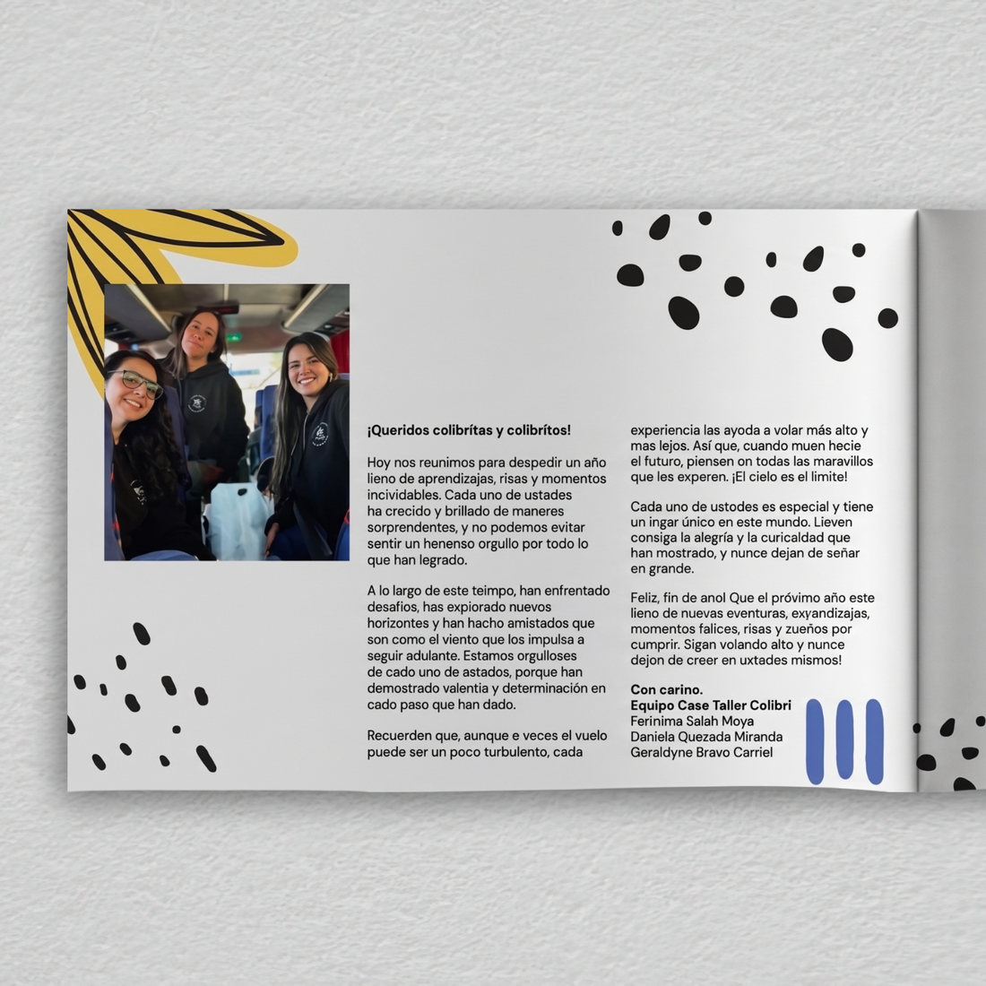 Mini Anuario, diseño 2, foto 2